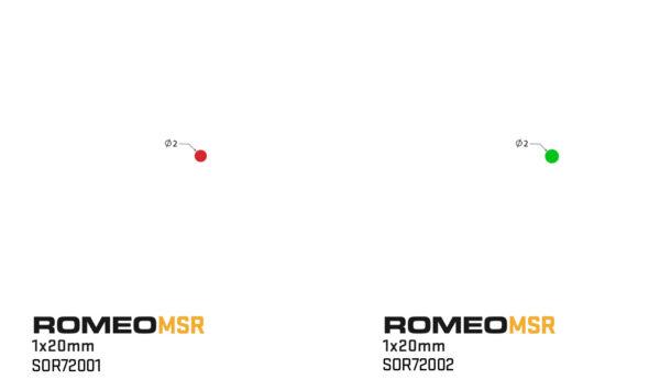 ROMEO MSR RETICLES 2021