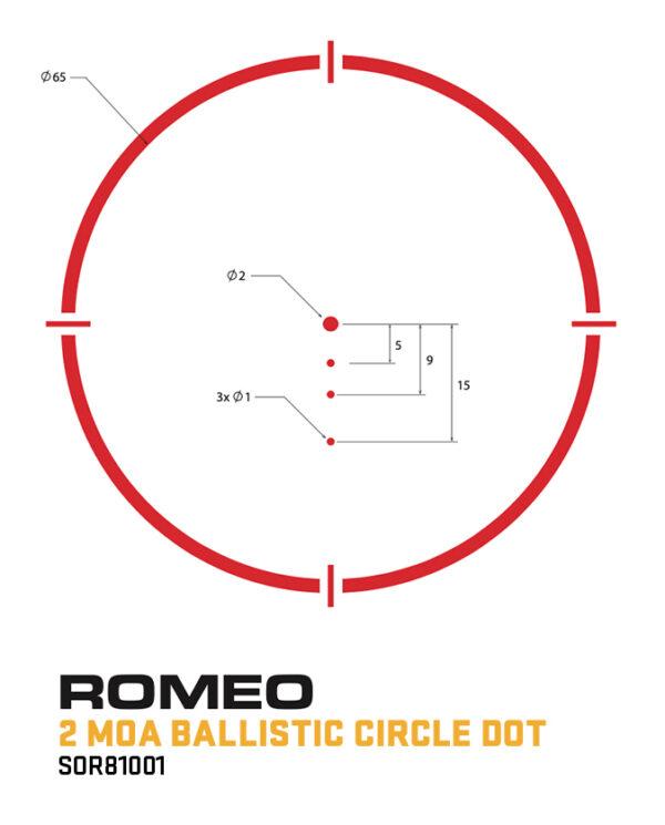 ROMEO8H RETICLE 2021