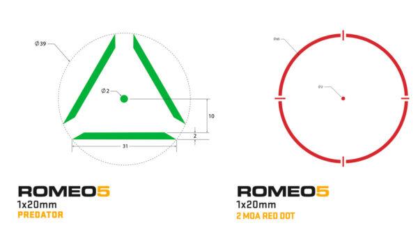 romeo5xdr reticle 8 6 2021