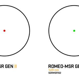 ROMEO MSR GENII RETICLES 2